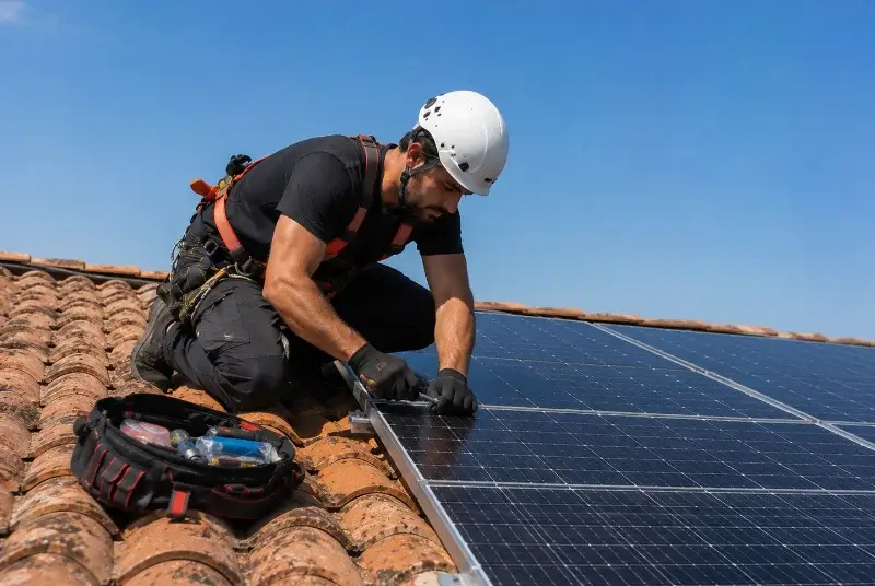 Maintenance et monitoring de panneaux solaires à Beuvry-la-Forêt
